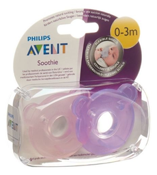 [09950] Avent 2 Suc Soothie 0-3M Mixte 194/00