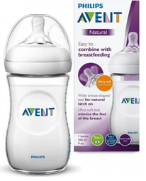 [13070] Avent Bib Natural 260Ml/9oz SCF033/17