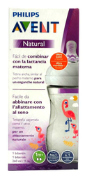 [40048] Avent Bib Natural Scf070/21 Flaming 260Ml