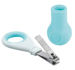 [13146] BB Conf Coupe Ongle Ergonomique Avec Base Bleu 4805