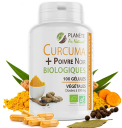 [13186] Bio Gph Curcuma Et Poivre Noir 100Gel 300Mg