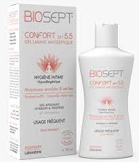 [913234] Biosept Confort 5.5 Gel Antiseptique 120Ml