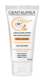 [913366] Centaurea Creme Solaire Teinte Naturelle 50ml