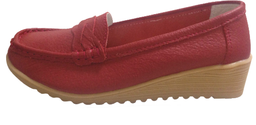 [913424] Confort Line Ortho Mocassin Compense Bordeaux T37