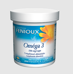 [40616] Fenioux Omega 3 Pillulier 200Cap 500Mg