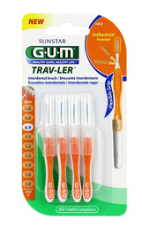 [14091] Gum 1412 Manche Par 4 Avec Brossettes (0.9mm)