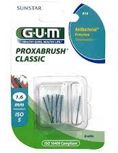 [03832] Gum 614 Recharge Brossette Fine Par 8 (1.6mm)