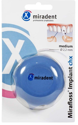 [14516] Miradent Mirafloss Implant Chx 2,2mm Medium