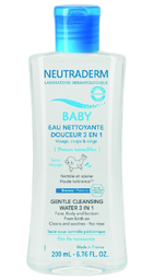 [40907] Neutraderm Eau Nettoyante Douceur 3en1 Des La Naissance 200Ml