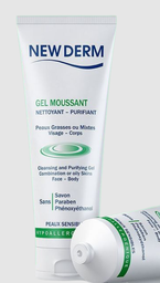 [40913] New Derm Gel Moussant Purifiant 250Ml