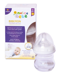 [40919] Notre BB Bib En Verre Borosilicate Premium 90ML