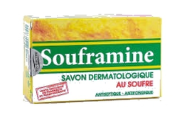 [01402] Nature Soin Souframine Savon Au Soufre 90Gr