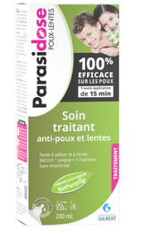 [10579] Parasidose Soin Traitant Anti Poux 200Ml