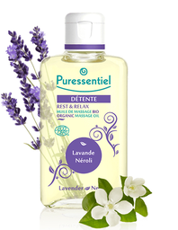 [15343] Puressentiel Sommeil Detente Huile De Mass Bio Lavande