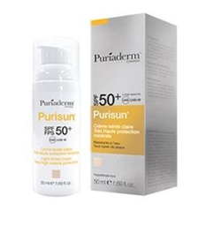 [10770] Puriaderm Purisun Creme Teinte Claire 50Ml