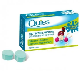 [05172] Quies Silicone Natation Enfant 3 Paires