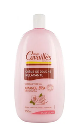 [15361] R Cavailles Creme De Douche Relaxante Beurre D'Amande Et Rose 750Ml