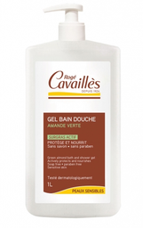 [15430] R Cavailles Gel Surgars Actif Bain Douche Amande Verte 1L