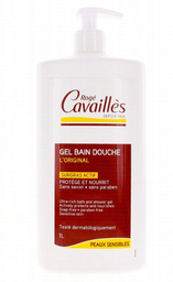 [15380] R Cavailles Gel Surgras Actif Bain Douche Original 1L