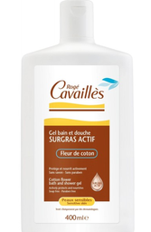 [15382] R Cavailles Gel Surgras Bain Douche Fleur Coton 400Ml