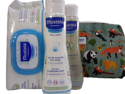 [40892] Mustela Mon Premier Vanity :Lait 200ml+Shamp200Ml+Lingettes