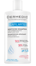 [40454] Dermedic Capilarte Shamp Apaisant Pour Cheveux Et Peaux Sensibles 300Ml