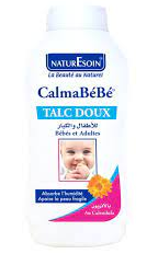 [940211] Calmabebe Talc Doux 200g