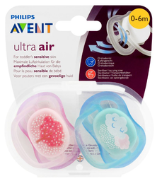 [16373] Avent Suc Air 0-6 Mois Mixtes Decore Scf342/21