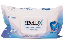 [40106] Belux Lingettes Anti Bacteriennes 72