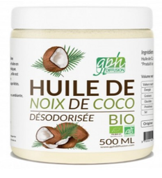 [16508] Bio Gph Huile De Noix De Coco 500Gr
