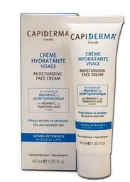 [00647] Capiderma Creme Hydratante Visage PS 40Ml