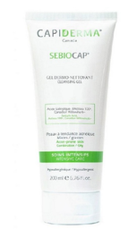 [08815] Capiderma Sebiocap Gel Dermo Nettoyant Purifiant 200Ml