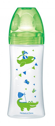 [13669] Dodie Bib Sens + 330ml Vert Dinosaure