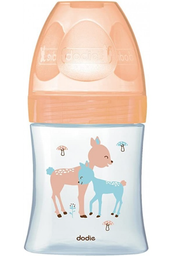 [13670] Dodie Bib Sens + Verre 150ml Beige Biche 0-6m