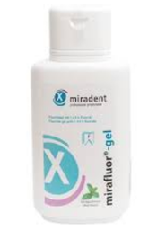 [605800] Miradent Mirafluor Gel Parfum Menthe FL 250Ml