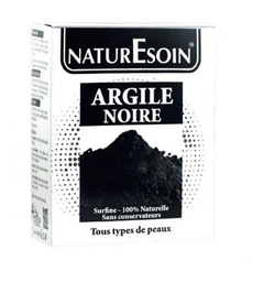 [14709] N Soin Argile Noir Boite Carton 100g