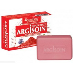 [09318] Nature Soin Argisoin Savon a l'Argile Rouge 125g