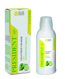 [07713] President Bain de Bouche Enfants Citron 250Ml