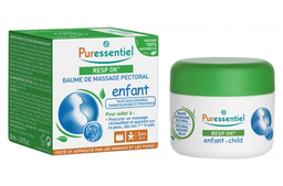 [15336] Puressentiel Respir Baume De Massage Pectoral Enfant 4HE Pot 60Ml