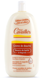 [15359] R Cavailles Creme De Douche Beurre De Karite Et Magnolia 500Ml+250Ml