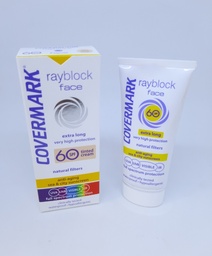 [40306] Covermark Rayblock Face SPF60 Light Beige 50Ml